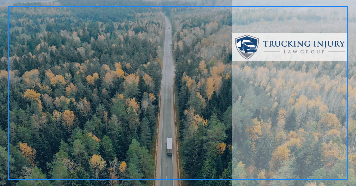 What is the braking distance for large trucks?